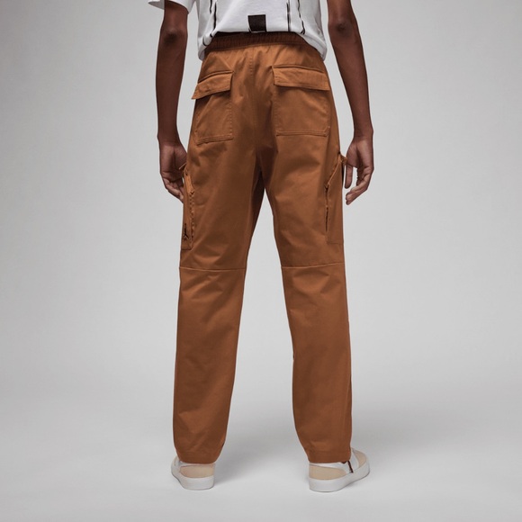 Air Jordan Essentials Chicago Cargo Trousers FB7305-281 Tan Men's Size Small - Picture 2 of 10